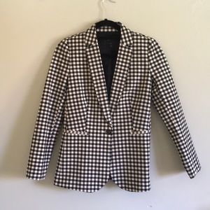 J.Crew Parke blazer in gingham plaid